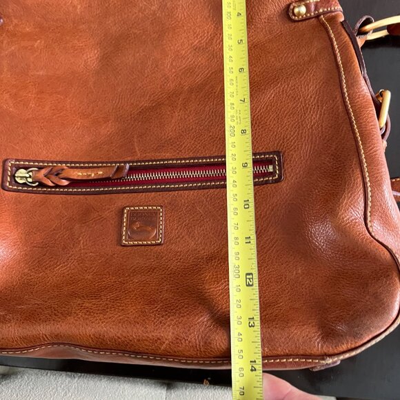 Vintage Dooney and Burke Leather Satchel - Picture 8 of 11